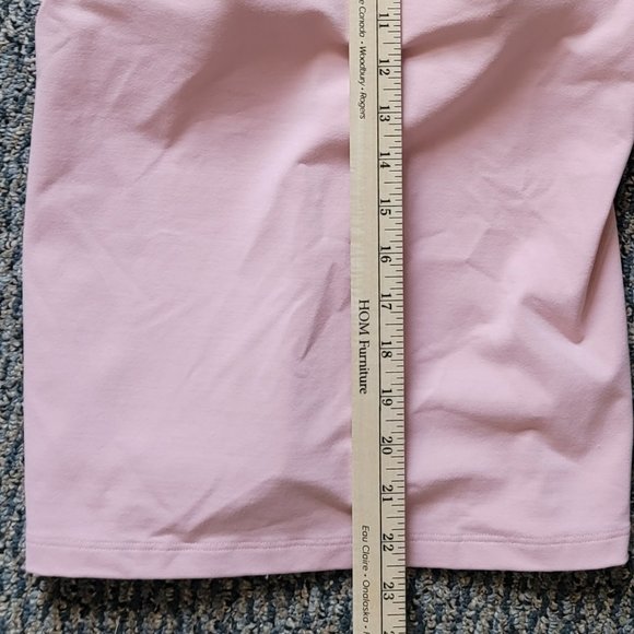 VICTORIAS SECRET Tank Pink VSX Sport w Underwire Workout Top V Neck Size Large - Picture 10 of 14